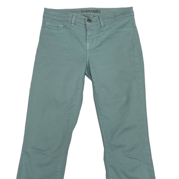 J Brand Juniper Jeans Skinny Leg Denim Green Size 26 - Picture 2 of 13